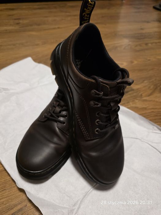 Dr. Martens Reeder – Dark Brown, skóra Crazy Horse, r. 43