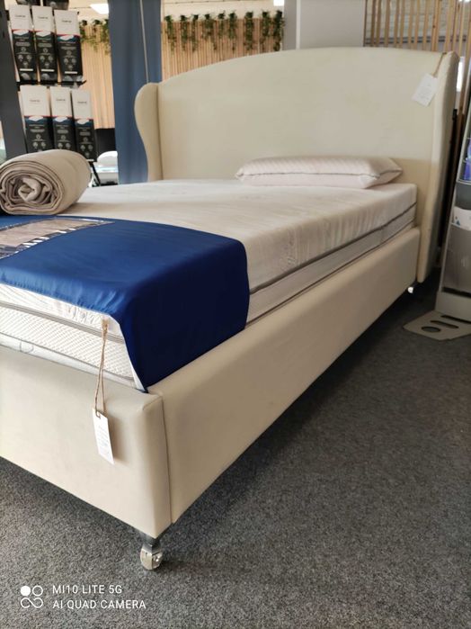 Łóżko 160x200 ramowe z pojemnikiem