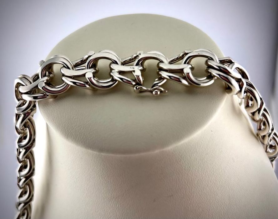 Srebrny Lancuch garibaldi 212gram