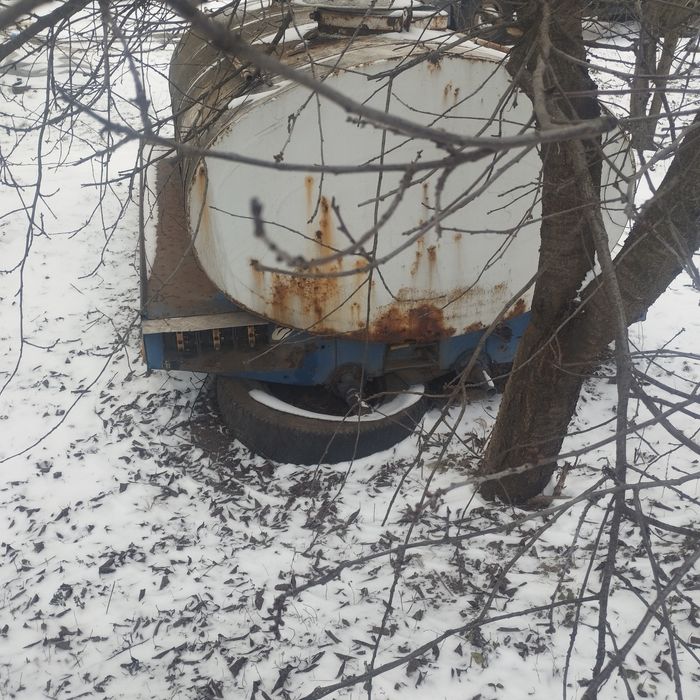 Бочка молоковоз газ