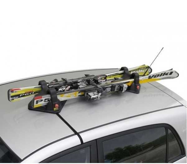 Bagażnik Narciarski Uchwyt Magnetyczny 2 pary Narty zamykany SHUTTLE