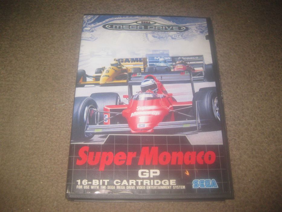 Jogo "Super Monaco GP" para Sega Mega Drive