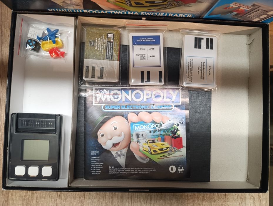Monopoly Super Electronic Banking. Kompletna. Nowe baterie.