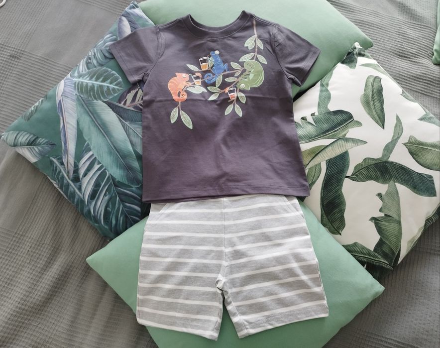 Komplet koszulka i szorty dziecięce rozmiar 110 Tommy Bahama