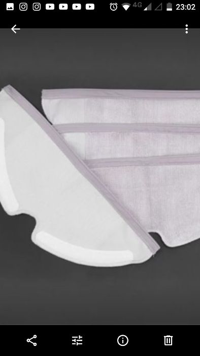 Сменная тряпка для робота пылесоса xiaomi vacuum cleaner, Roborock