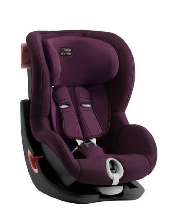 Автокрісло Britax-Romer King II Black Series Burgundy Red