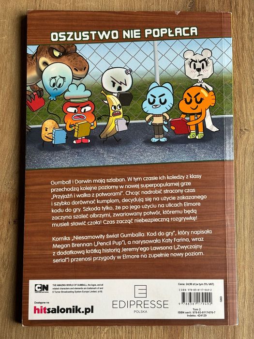 Komiks Gumball Kod Do Gry
