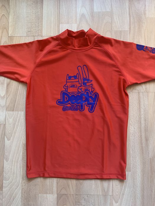 Camisola desporto lycra, nova, Deeply 9/10 anos