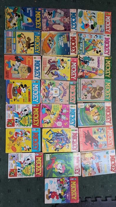 22 Livros BD Mickey