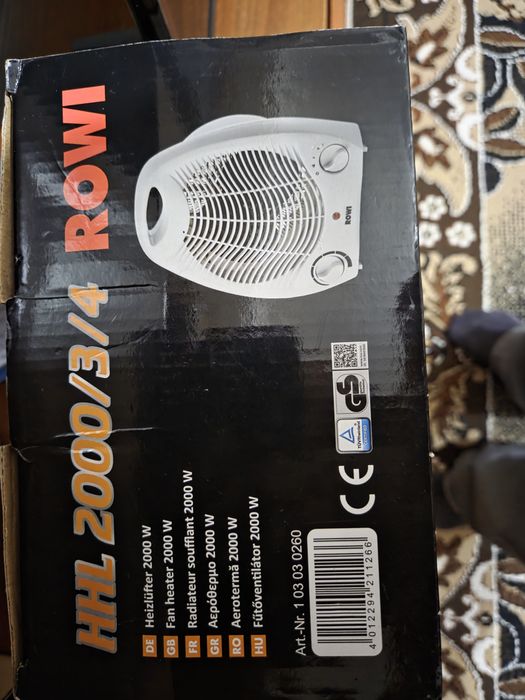 Тепловентилятор ROWI