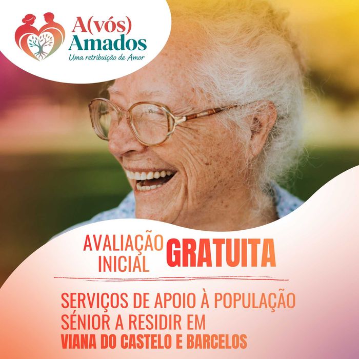 Avaliação Inicial Gratuita. Apoio Sénior ao Domicílio