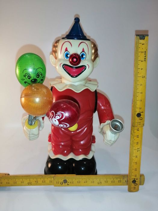 Palhaços - brinquedos antigos articulados