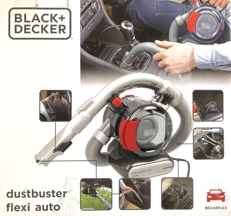 Mini Aspirador (Black & Decker) para o carro (12V)