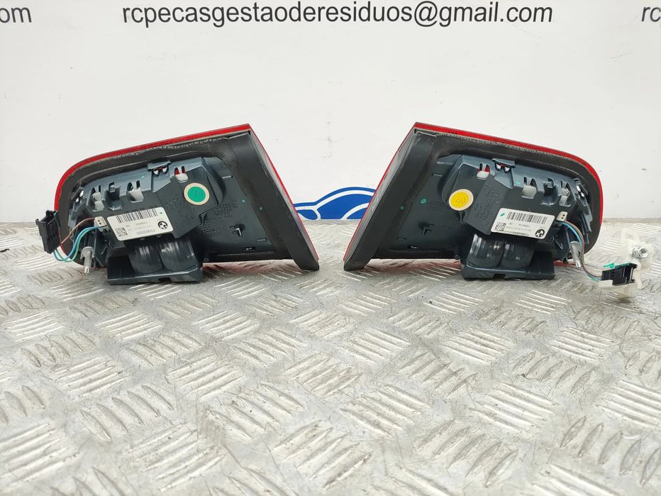 Farolins Tras Traseiros Mala Esquerdo Direito Originais LED BMW Serie