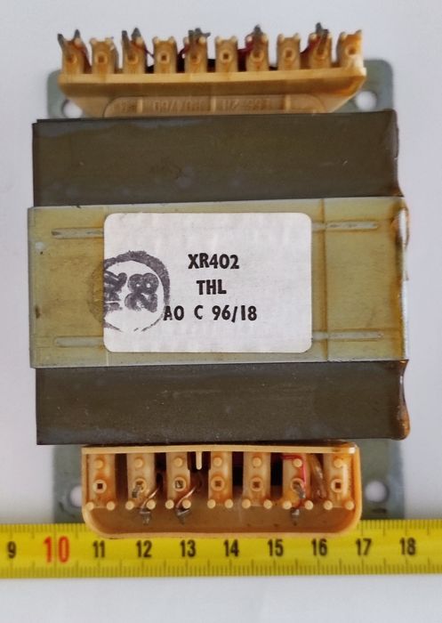 Transformador 33-0-33V + 3.9V (~120VA)