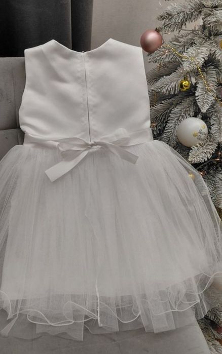 Біла святкова сукня Плаття сніжинки