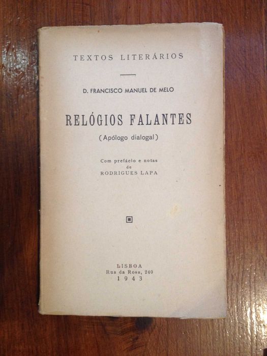D. Francisco Manuel de Melo - Relógios Falantes
