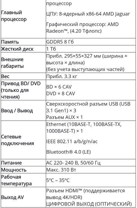 Приставка Sony PlayStation 4 PRO 1 Tb + Доп. Джойстик Б.У.