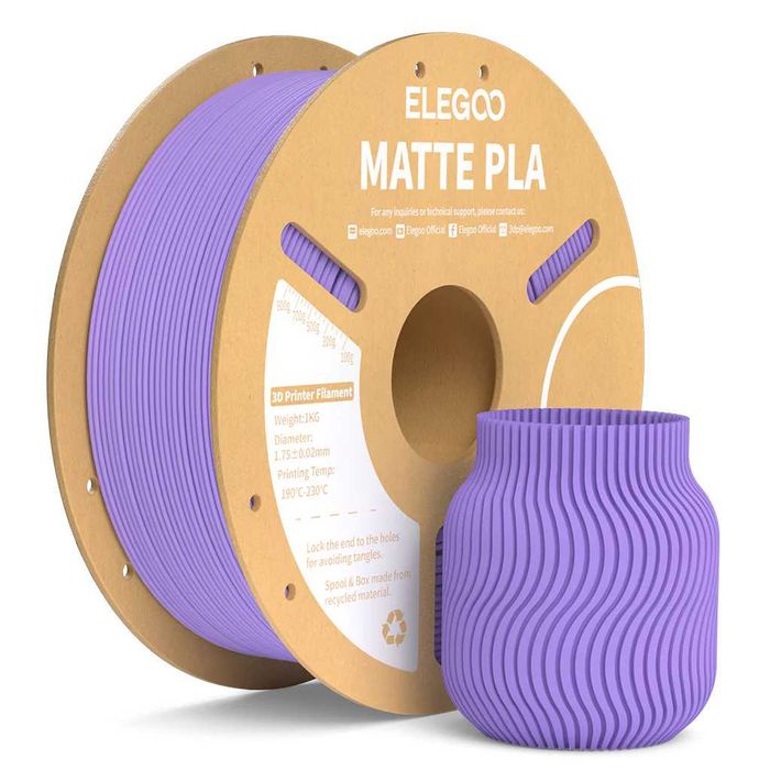 Filamento PLA 1.75 MATTE ELEGOO428918051082741762
