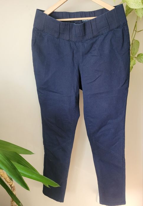 Spodnie jeansy damskie jeggings Maxi Blue ,46 Regular