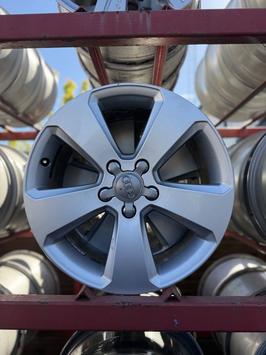 Komplet alufelg 5x112 17” oryginalnych audi