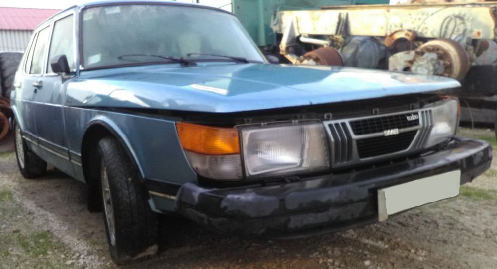 Saab 900 turbo GLS de 1982 para peças