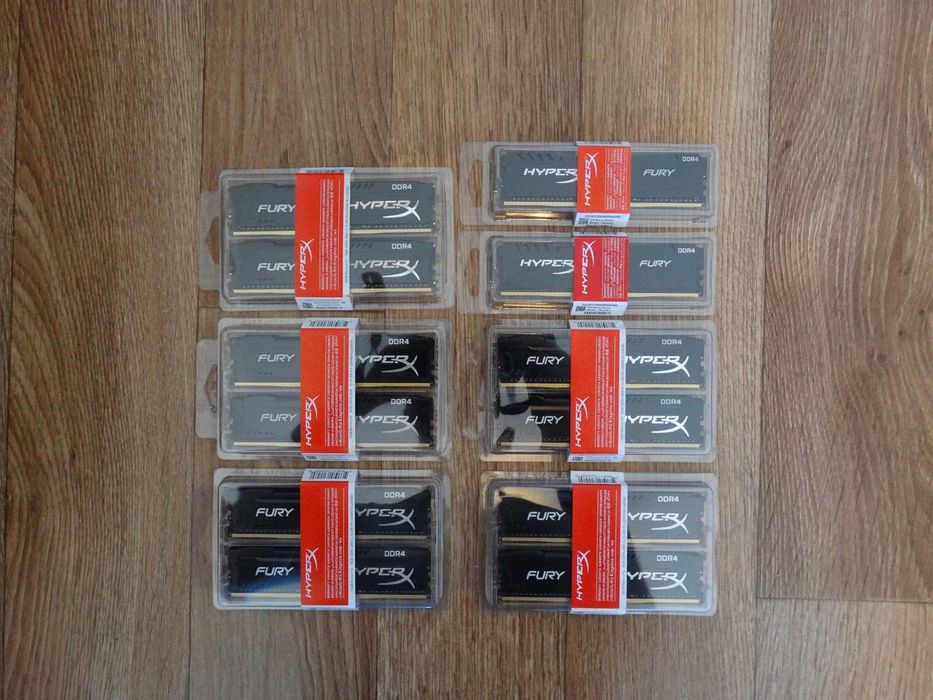 оперативная память HyperX FURY DDR4 8GB 2666MHz 3200MHz CL16 1.2V