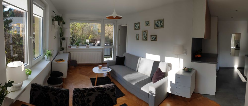 Mieszkanie VII Dwór 3 pokoje + balkon, I piętro, wyposażone, przy lesie, wolne od zaraz