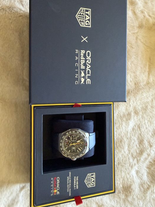 Relógio TAG Heuer Edição Especial Fórmula 1 Red Bull - Novo na caixa