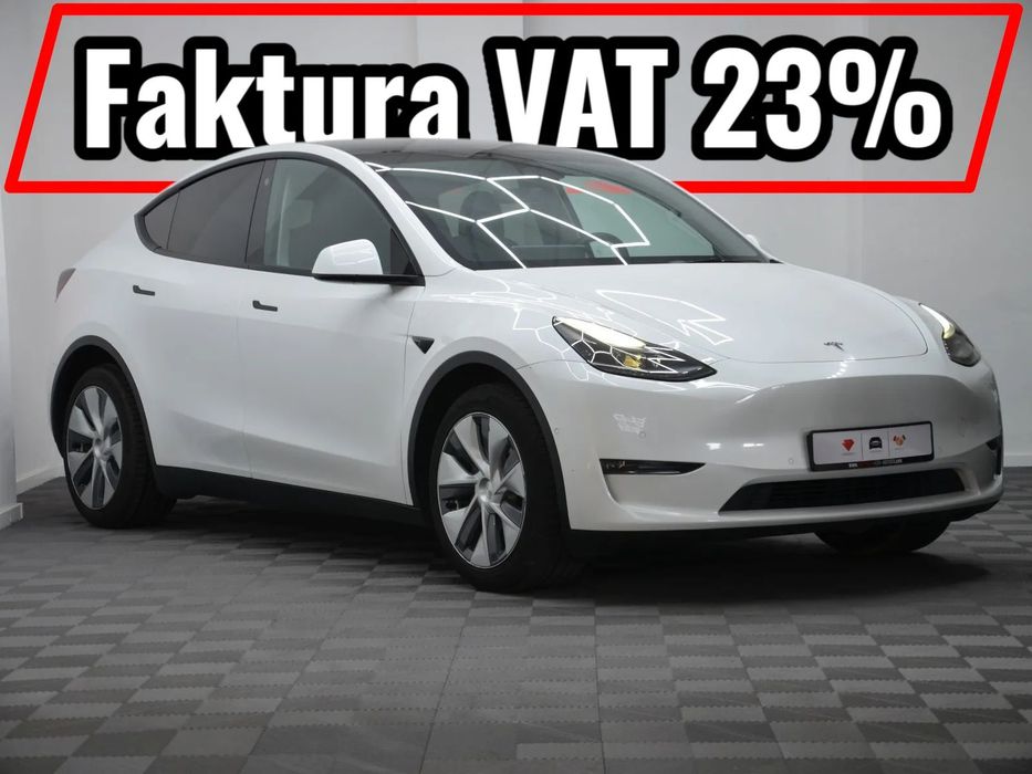 Tesla Model Y Long Range AWD 19" Panorama Hak Faktura VAT 23% SOH 90%