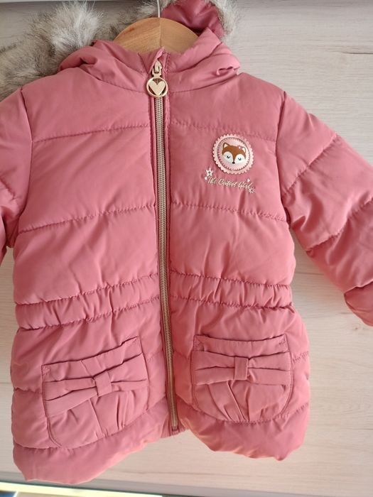 Kurtka zimowa dziewczynka rozm 74/80