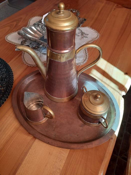 Сервіз латунь,мідь є клеймо.
