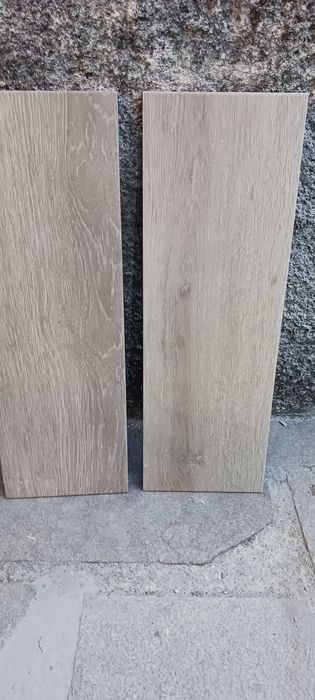 Mosaicos imitação madeira cor clara 7 m2 20x60