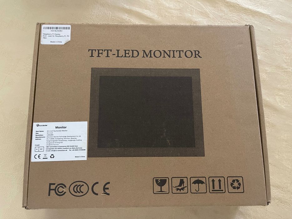 Monitor Raspberry Pi, Pc