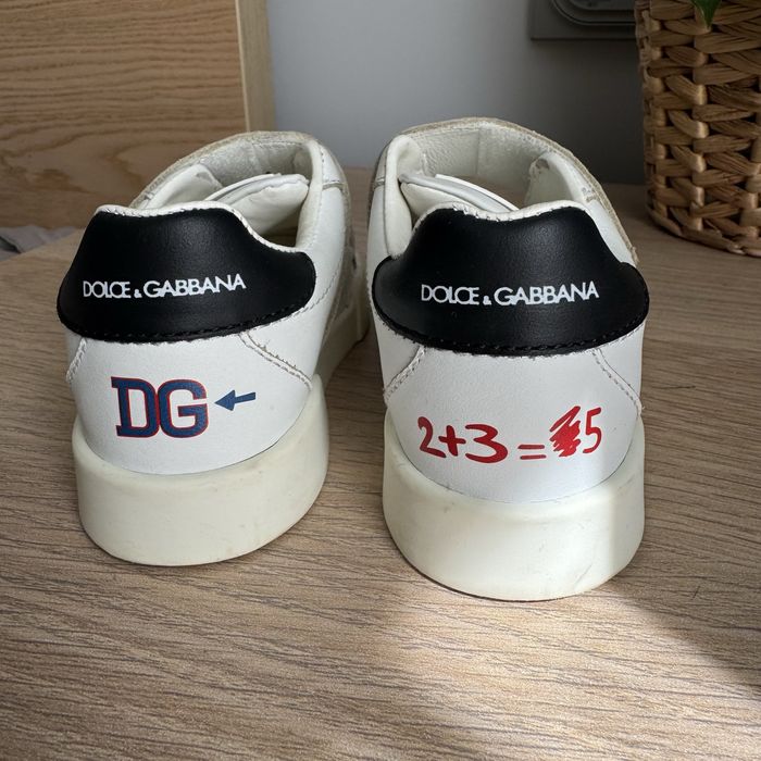 Дитячі  шкіряні кеди Dolce & Gabbana
