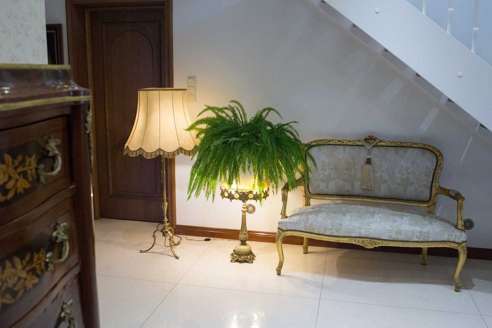 Lampa stojąca antyk