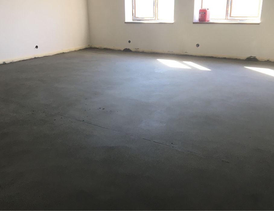 Стяжка пола, полусухая