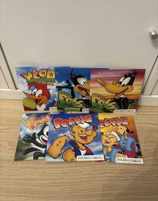 12 bajek VCD: Królik Bugs, Kaczor Daffy, Świnka Porky, Popeye i inni