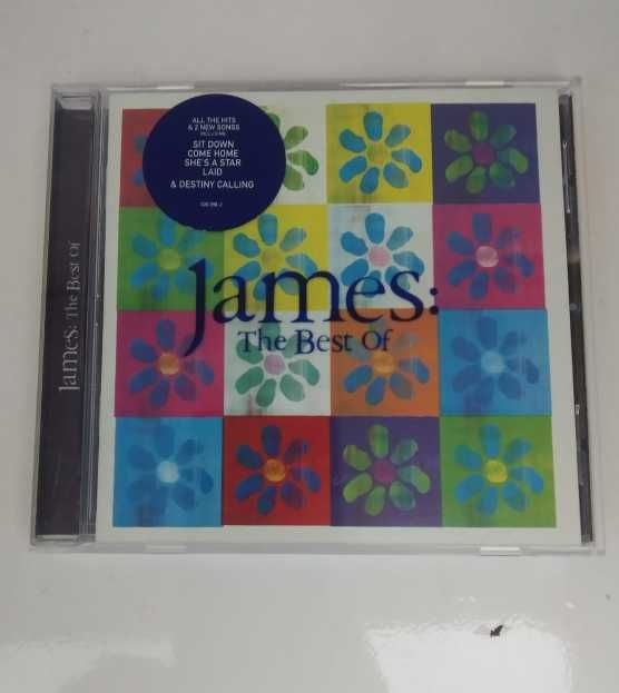 CD  “The Best Of” da banda britânica James, contém 18 músicas.