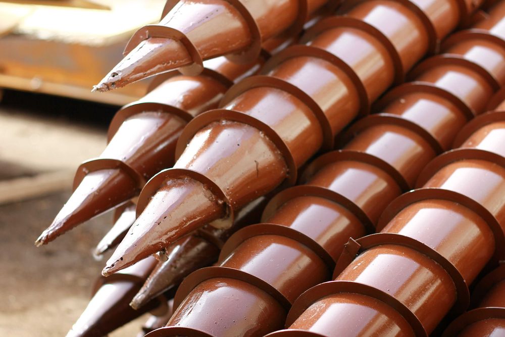 Винтовая свая монтаж свайного поля для домов, пирсов, бань.: 750 грн ...