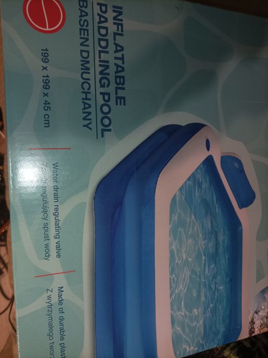 Basen 2mx2m x 45cm nowy