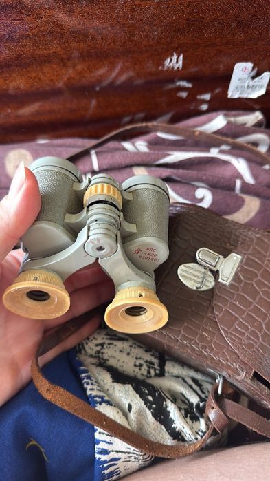 Бінокль БПС 4×20 (СРСР) з оригінальним чохлом