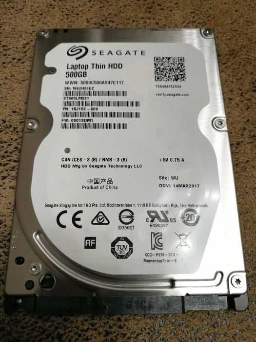 диск для ноутбука 500 гб