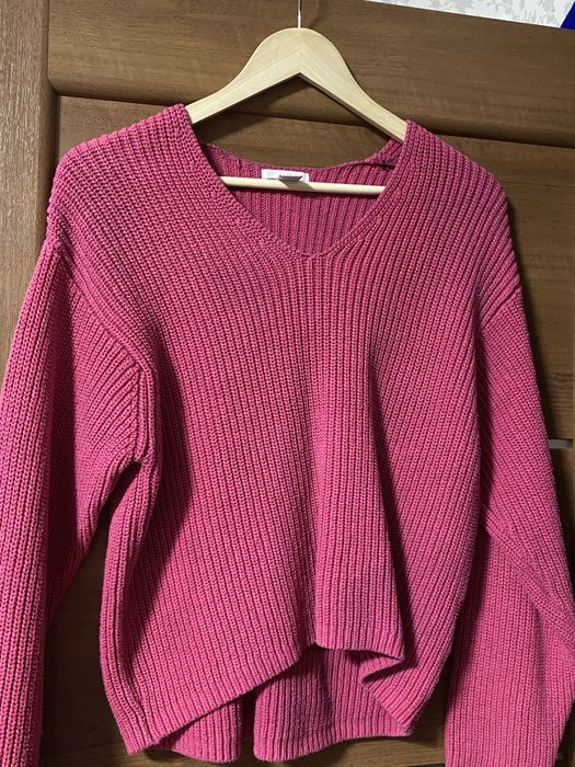 Рожевий светр h&m