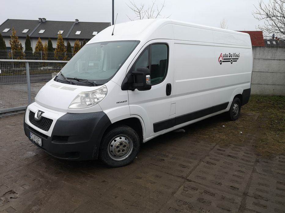 Peugeot boxer nie ducato jumper blaszak biały