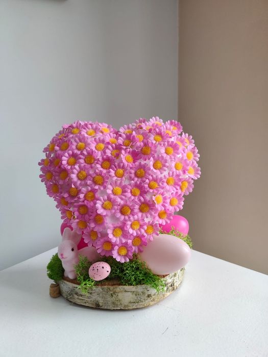 Stroiki wielkanocne na stół/ nagrobne