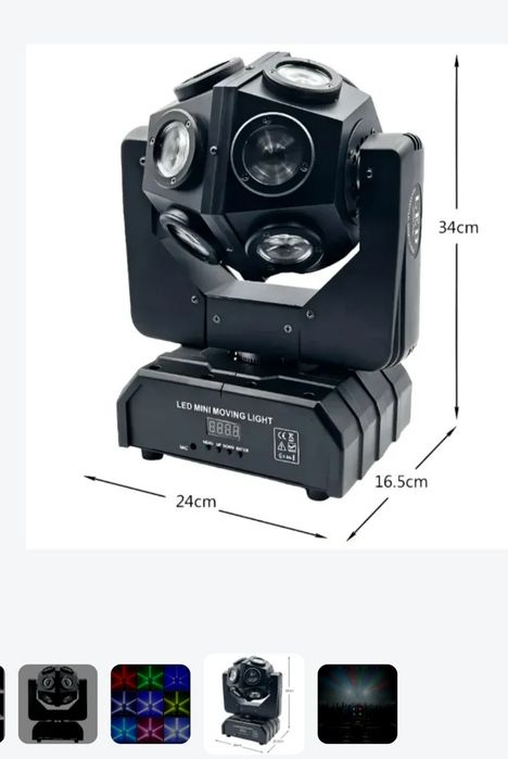 Robot de Luzes Dicoteca 12 Led