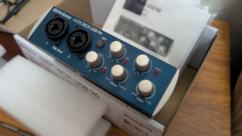 Звукова карта (аудіоінтерфейс) Presonus AudioBox USB96