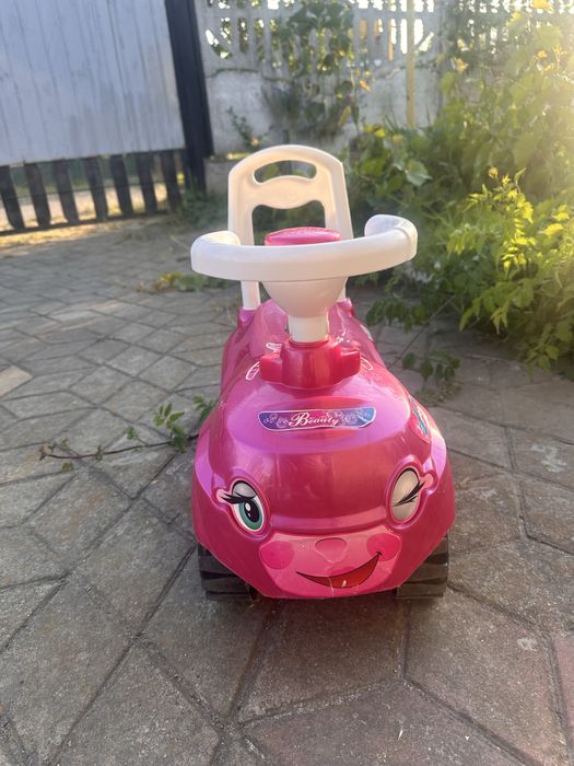 Дитяча машинка каталка мікрокар Orion рожева