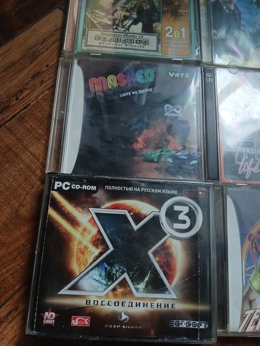 Игры на дисках dvd